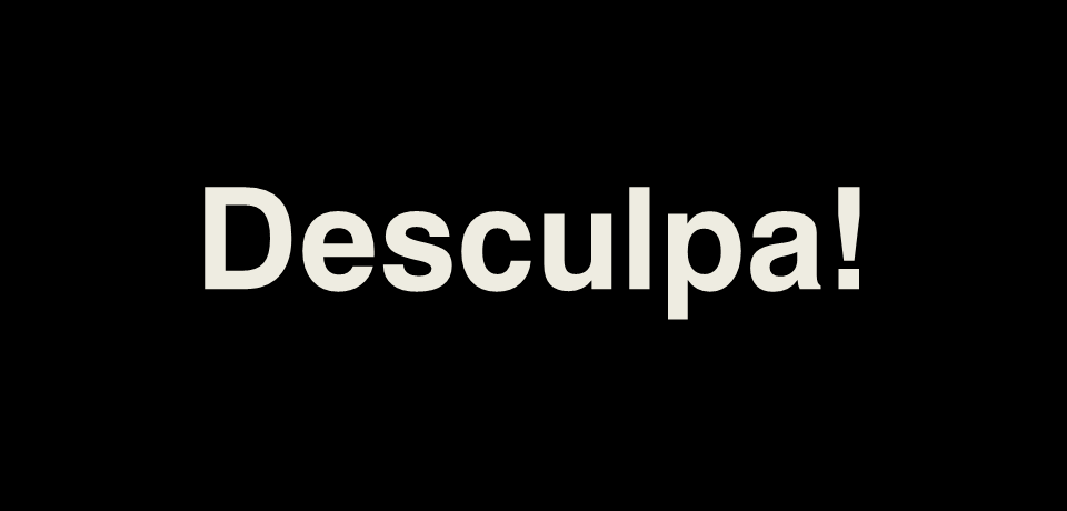 Desculpa