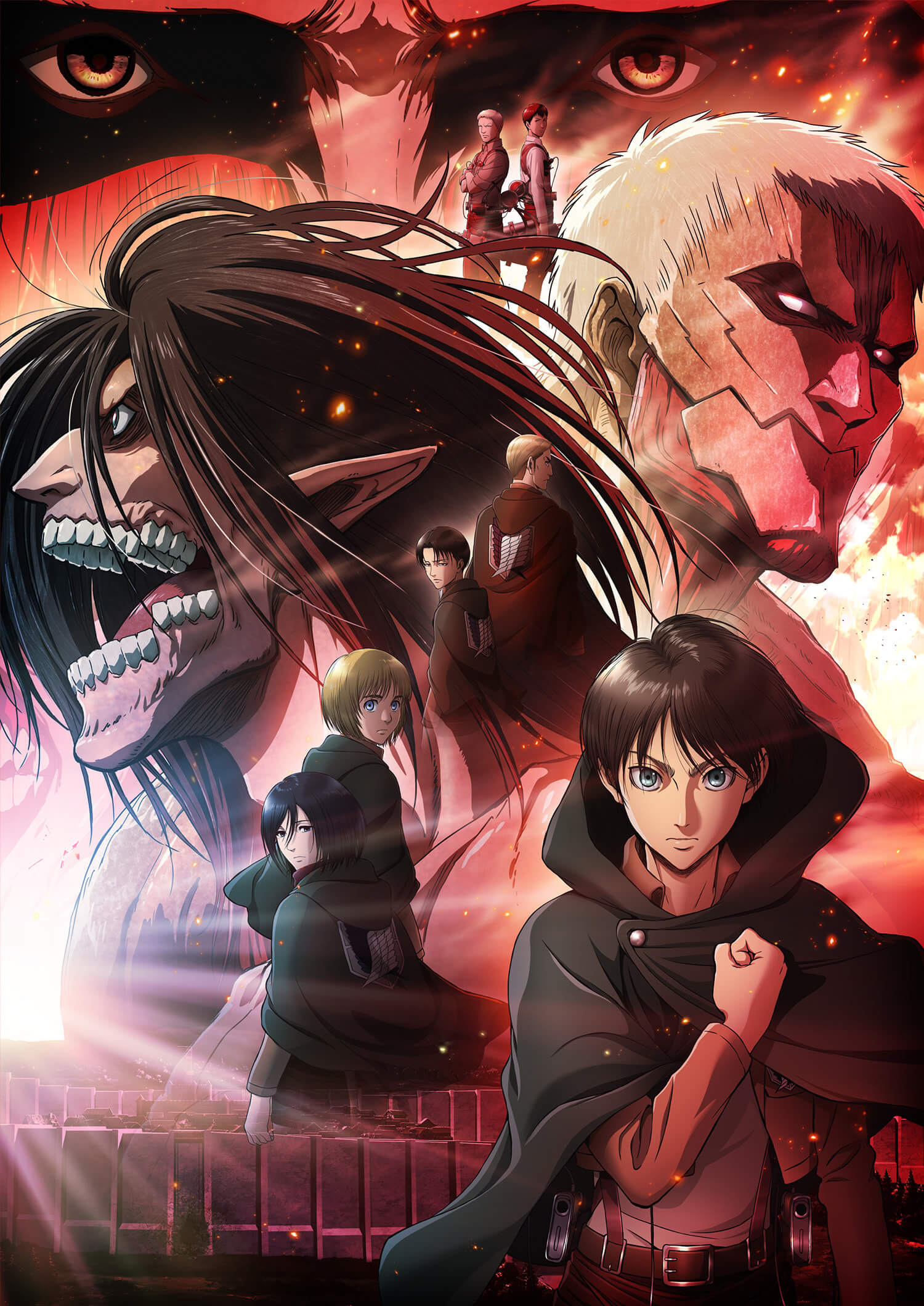 Última temporada de Shingeki no Kyojin ganha 1° trailer, pôster e novas informações da equipe de produção