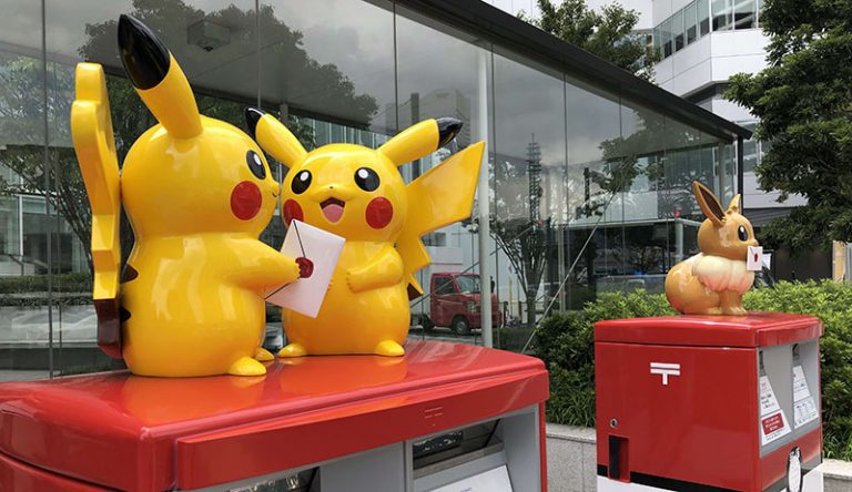 Caixas de correio Pokémon estarão nas ruas de Yokohama