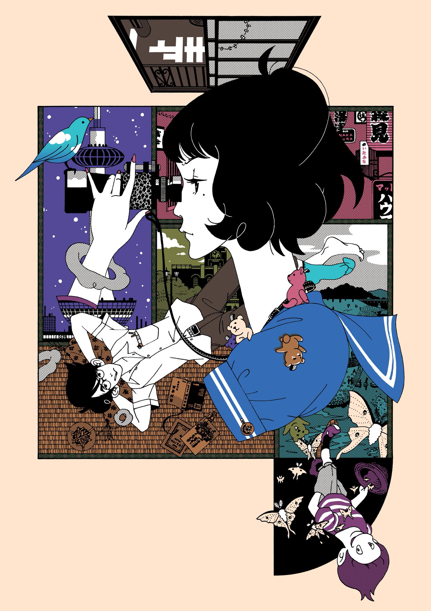 Time Machine Blue Tatami Time Machine Blue - Novel sequela de The Tatami Galaxy terá anime