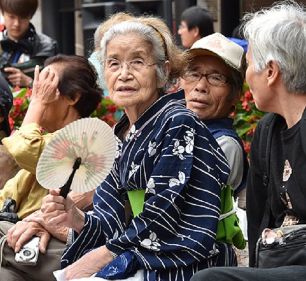 Número de idosos no Japão bateu vários recordes esse ano