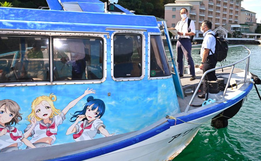 Barcos temáticos de Love Live! Sunshine!!