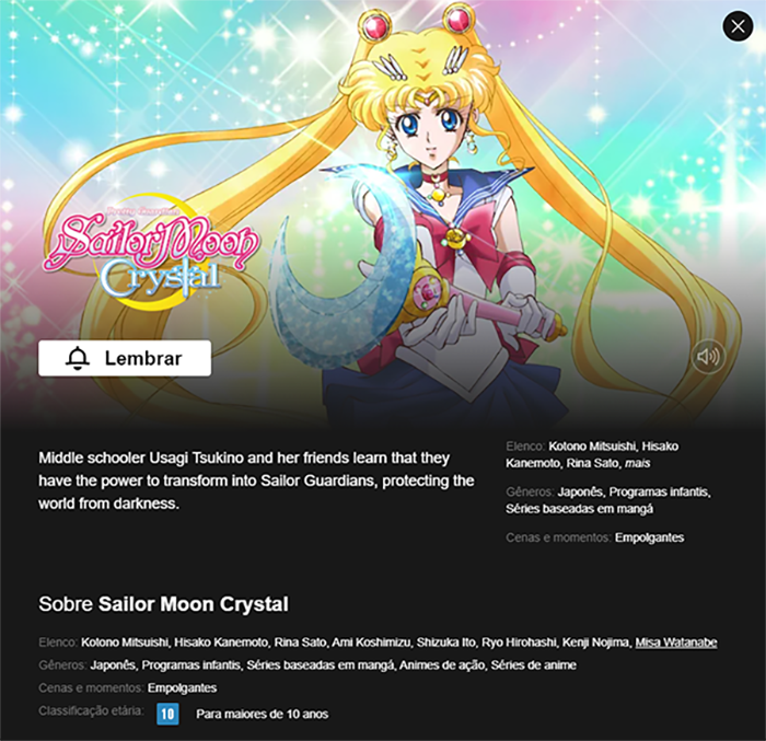 Sailor Moon Crystal