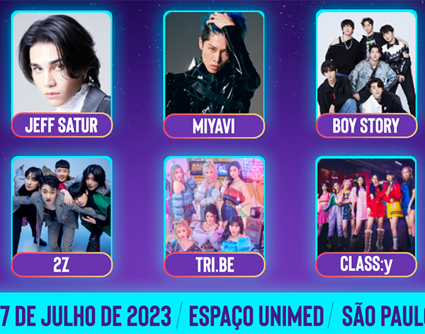 Asia Star Festival divulga horários dos shows da sua primeira edição em São Paulo