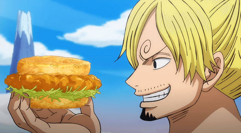 McDonald's Japan e One Piece anunciam o novo lanche Tatsuta