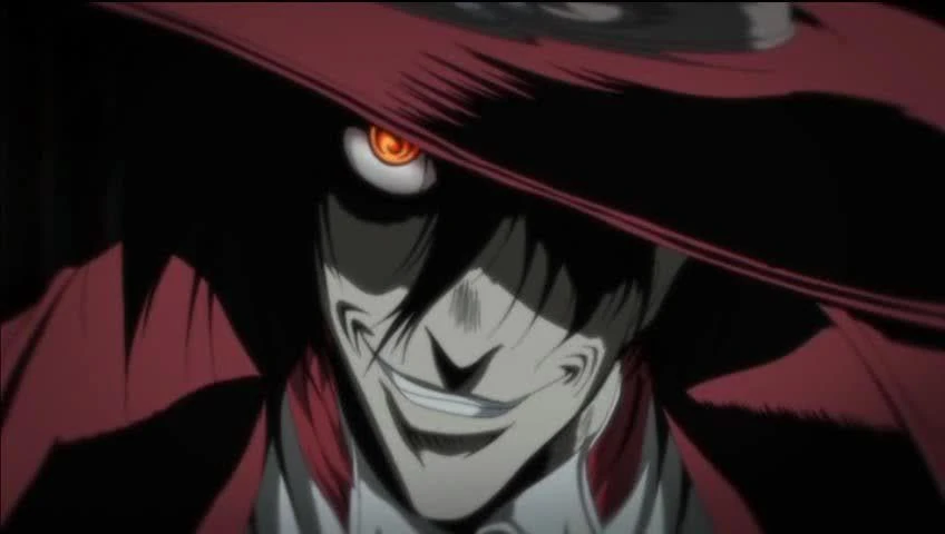 Hellsing Ultimate - Alucard 10 Animes que o protagonista é quase um vilão