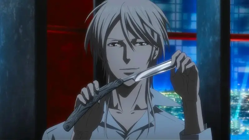 Shogo Makishima –Psycho-Pass 
10 Animes que o protagonista é quase um vilão