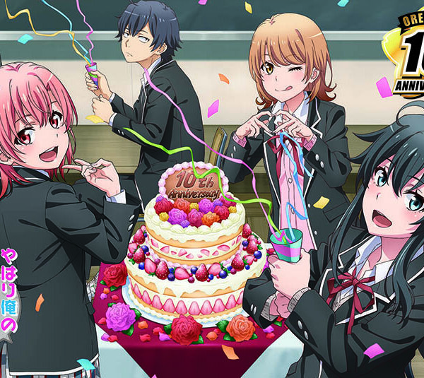 OreGairu - yanagigi lança música para comemorar o 10º aniversário do anime