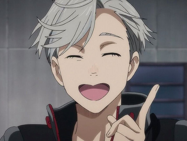 Yuri!!! on Ice - O adorável sorriso coração de Victor