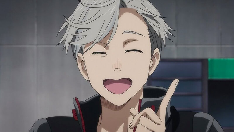 Yuri!!! on Ice - O adorável sorriso coração de Victor