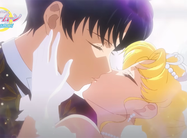 Sailor Moon Cosmos - Vídeo mostra casamento de Usagi e Mamoru