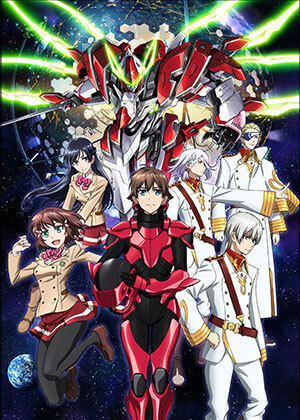 7. Valvrave the Liberator (primeira e segunda temporada) Tokyo Anime