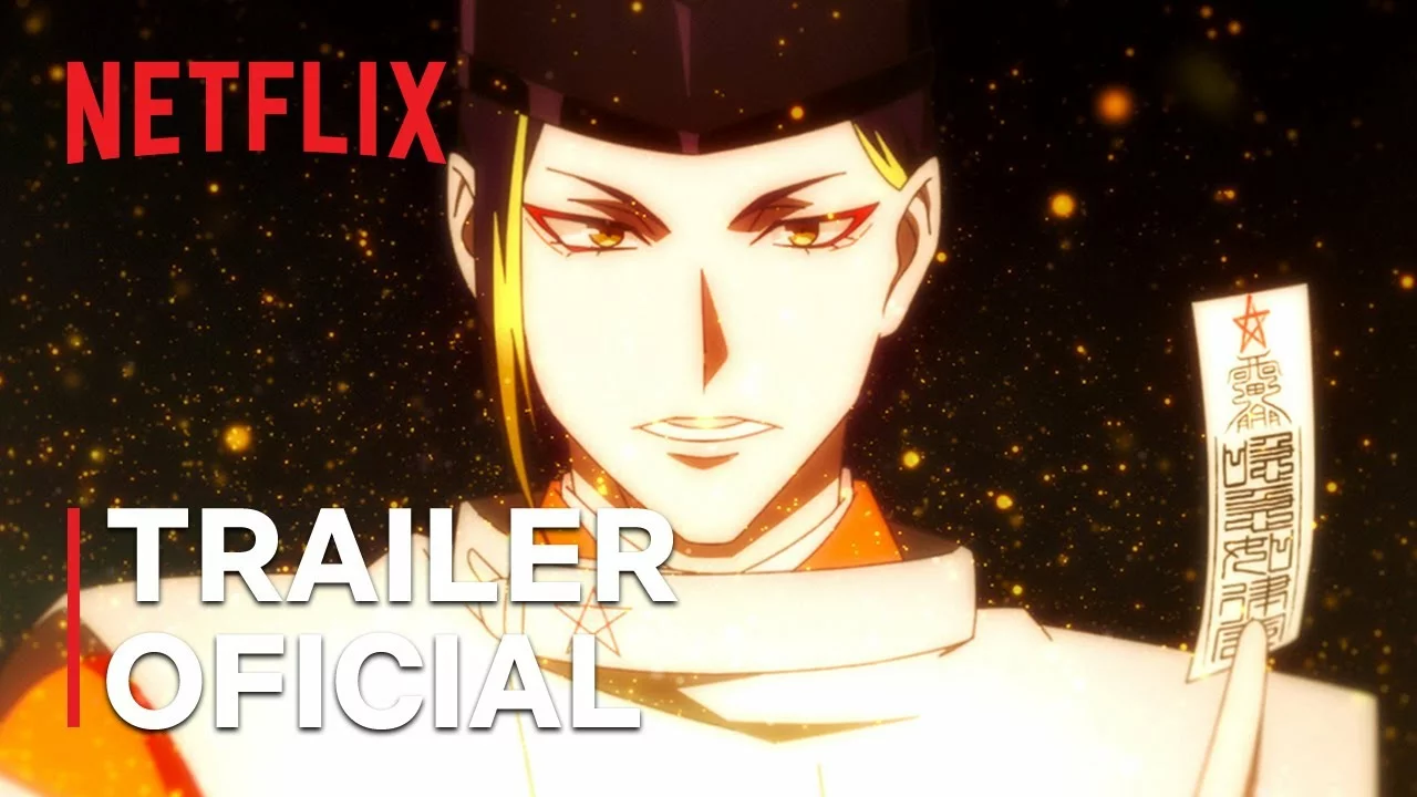 A Netflix divulgou um novo trailer da adaptação para anime da novel Onmyōji de Baku Yumemakura, que irá estrear dia 28 de novembro de 2023 na plataforma.