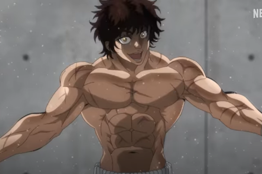 Já esta disponível na Netflix a versão dublada da segunda temporada da adaptação anime do mangá Baki Hanma, de Keisuke Itagaki.