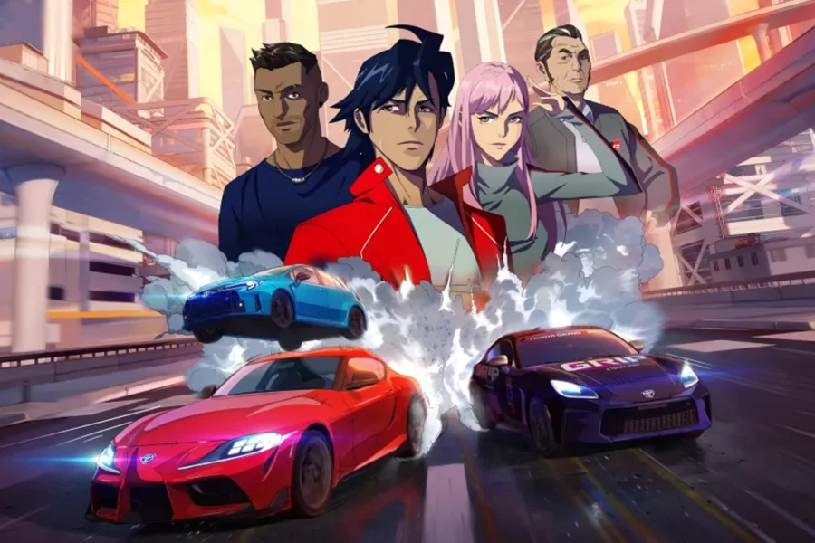 A Toyota anunciou o lançamento do anime de cinco episódios Grip, agendado para estrear dia 26 de fevereiro de 2024.