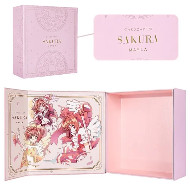 Sakura Kinomoto, a protagonista de Sakura Card Captors ganhou uma nova linha de calçados encantadores da loja de moda Mayla.