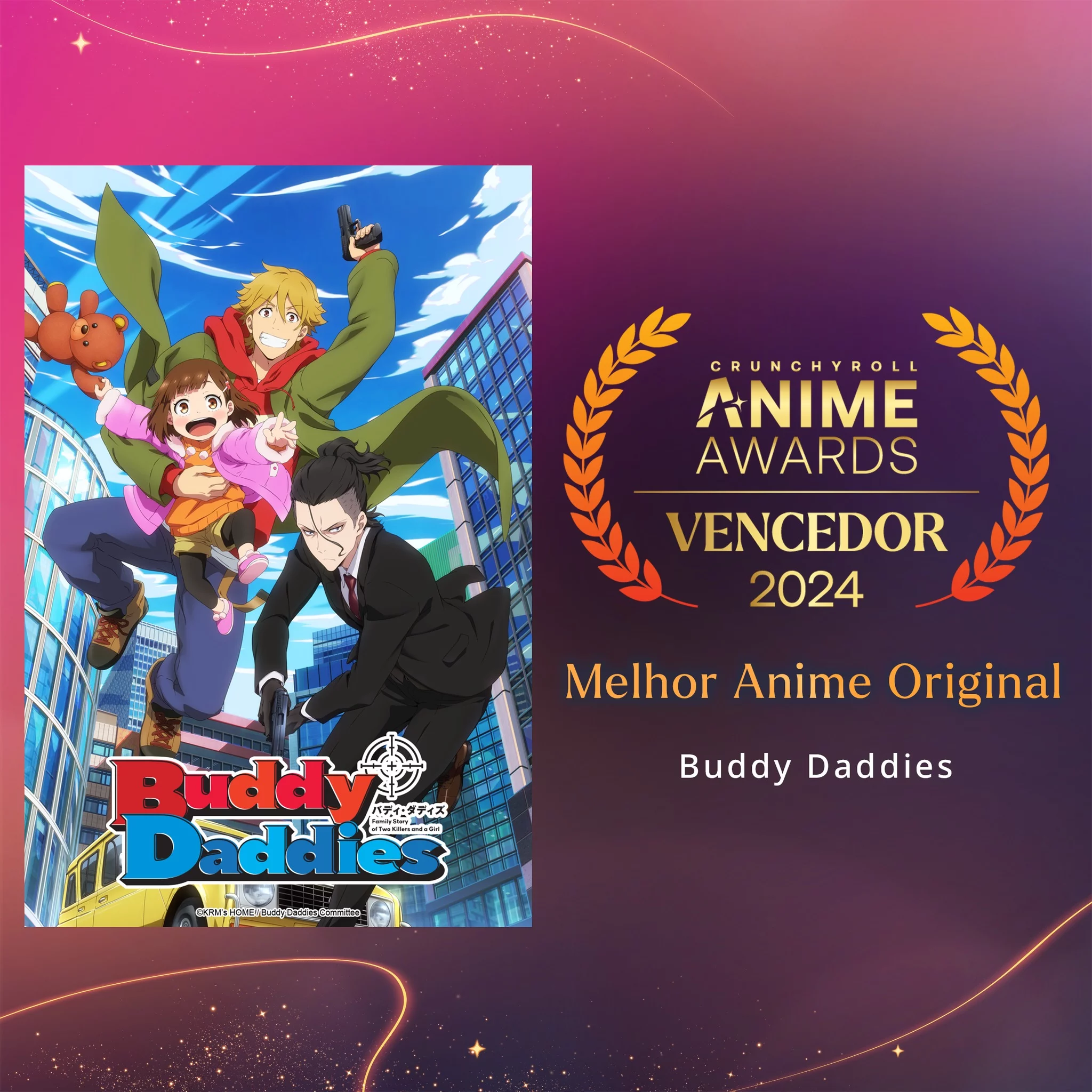 A cerimônia do Crunchyroll Anime Awards foi transmitida globalmente nesse sábado. Confira os ganhadores de todas as categorias.