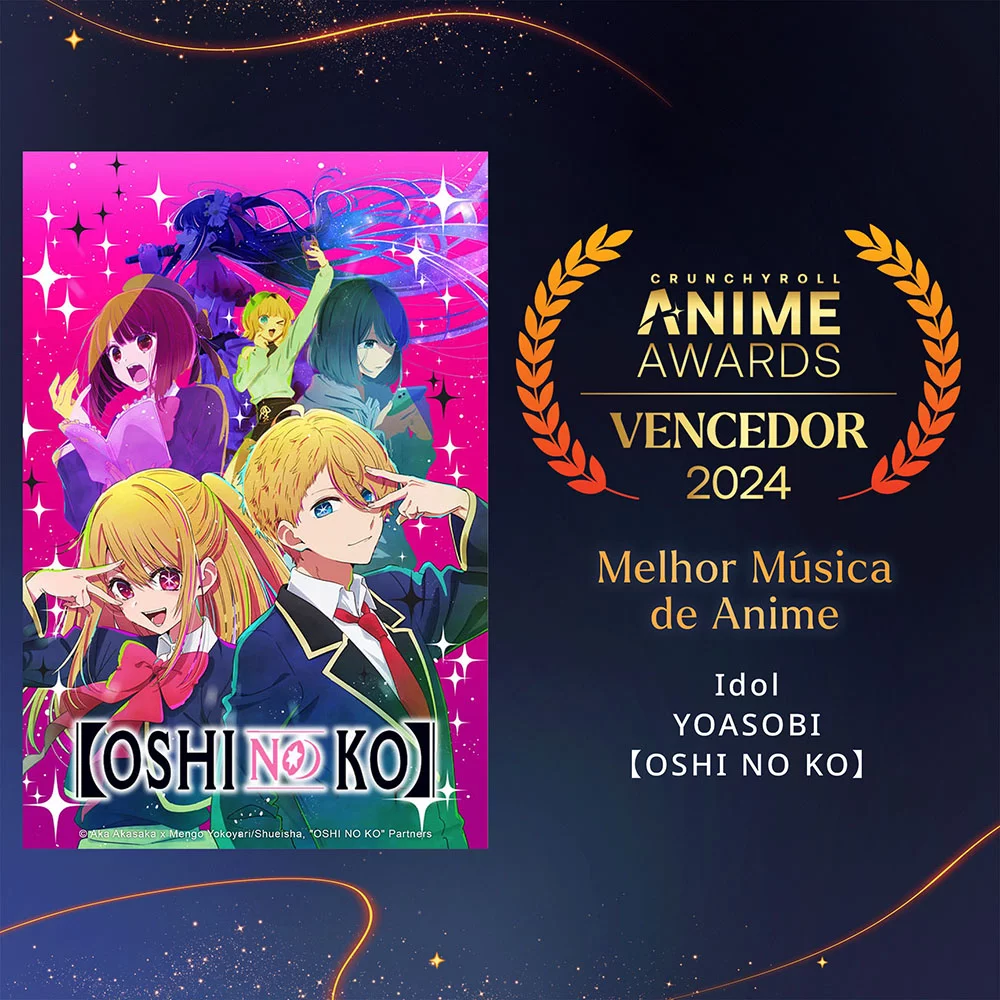 A cerimônia do Crunchyroll Anime Awards foi transmitida globalmente nesse sábado. Confira os ganhadores de todas as categorias.