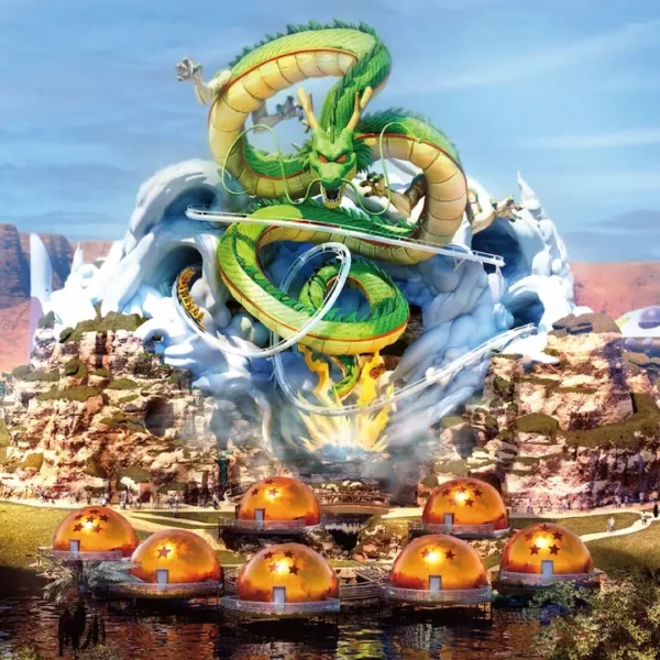 Um parque temático Dragon Ball está programado para ser construído na Qiddya Entertainment City, em Riad, na Arábia Saudita.