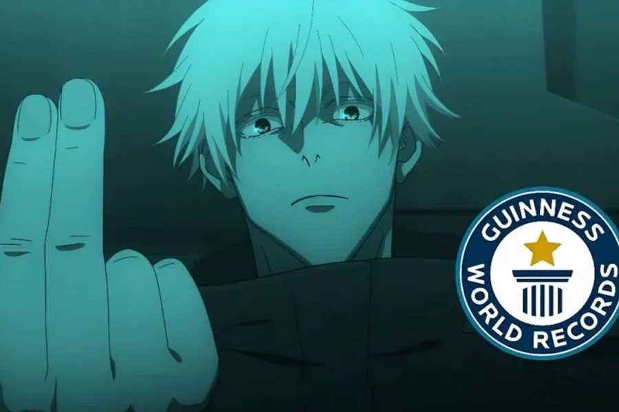 Jujutsu Kaisen conquistou o título de série de anime mais popular pelo Guinness World Records, superando Attack on Titan e One Piece.