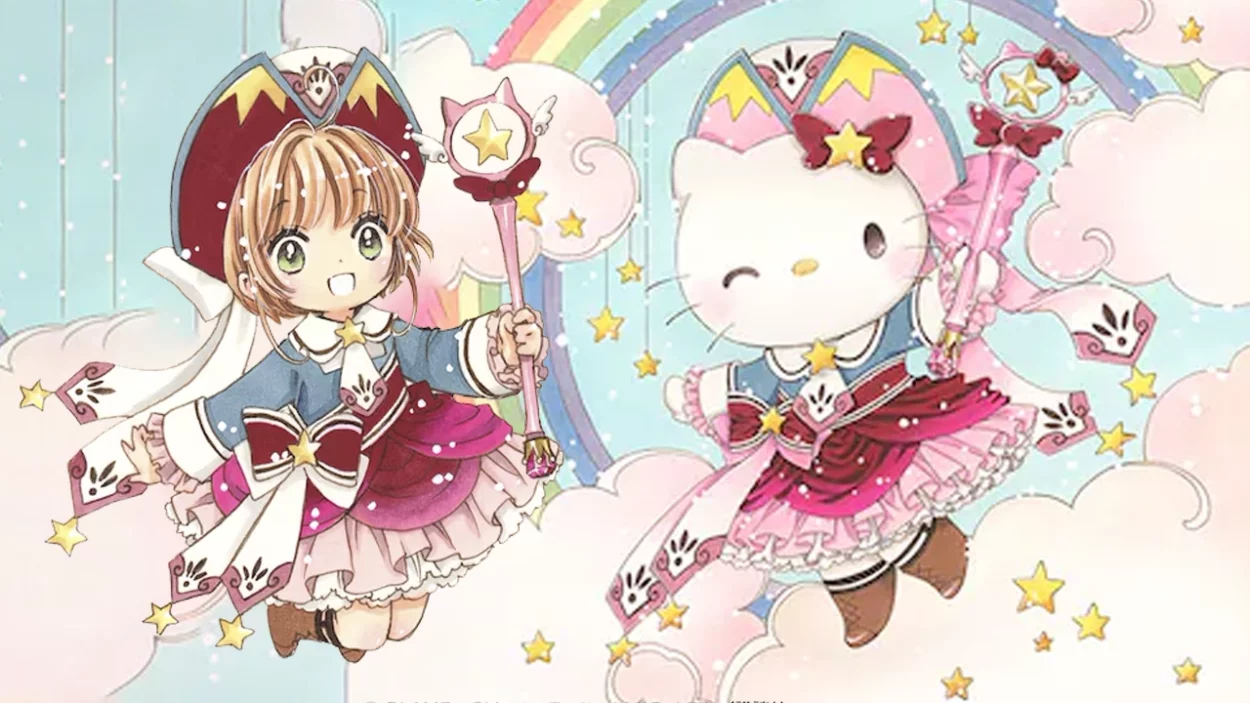 A Hello Kitty da Sanrio se transforma em uma garota mágica shoujo em uma colaboração oficial com o grupo de artistas de mangá CLAMP.