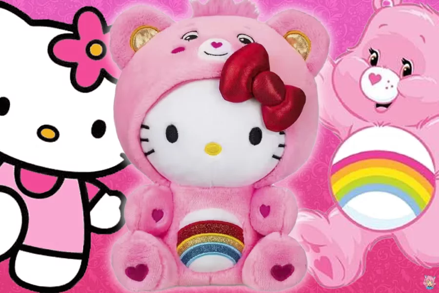 A Sanrio lançou oficialmente uma colaboração entre a Hello Kitty e os Ursinhos Carinhosos, combinando duas das franquias mais adoráveis.