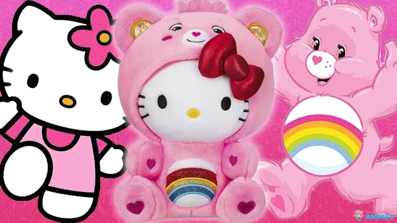 A Sanrio lançou oficialmente uma colaboração entre a Hello Kitty e os Ursinhos Carinhosos, combinando duas das franquias mais adoráveis.