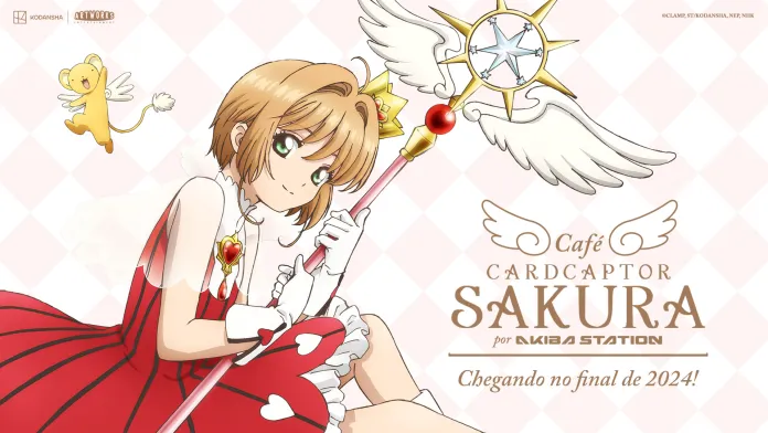 Sakura Card Captors, o amado anime e mangá da CLAMP, ganhará um café temático no bairro da Liberdade, em São Paulo, em 2024.