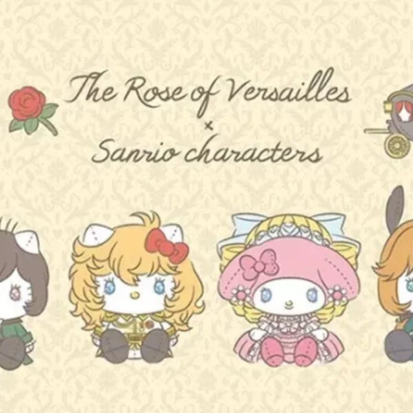 Hello Kitty anunciou uma colaboração com a franquia de anime/mangá mais renomadas de todos os tempos: Rose of Versailles (Rosa de Versalhes).