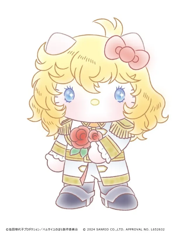 Hello Kitty anunciou uma colaboração com a franquia de anime/mangá mais renomadas de todos os tempos: Rose of Versailles (Rosa de Versalhes).