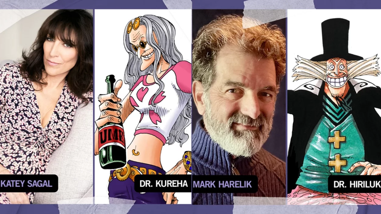 A 2º temporada do live-action de One Piece confirmou duas adições ao elenco. Com Katey Sagal como Dra Kureha e Mark Harelik como Dr Hiriluk.