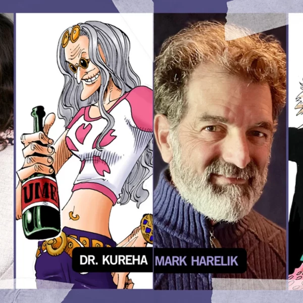 A 2º temporada do live-action de One Piece confirmou duas adições ao elenco. Com Katey Sagal como Dra Kureha e Mark Harelik como Dr Hiriluk.