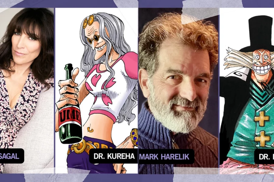 A 2º temporada do live-action de One Piece confirmou duas adições ao elenco. Com Katey Sagal como Dra Kureha e Mark Harelik como Dr Hiriluk.