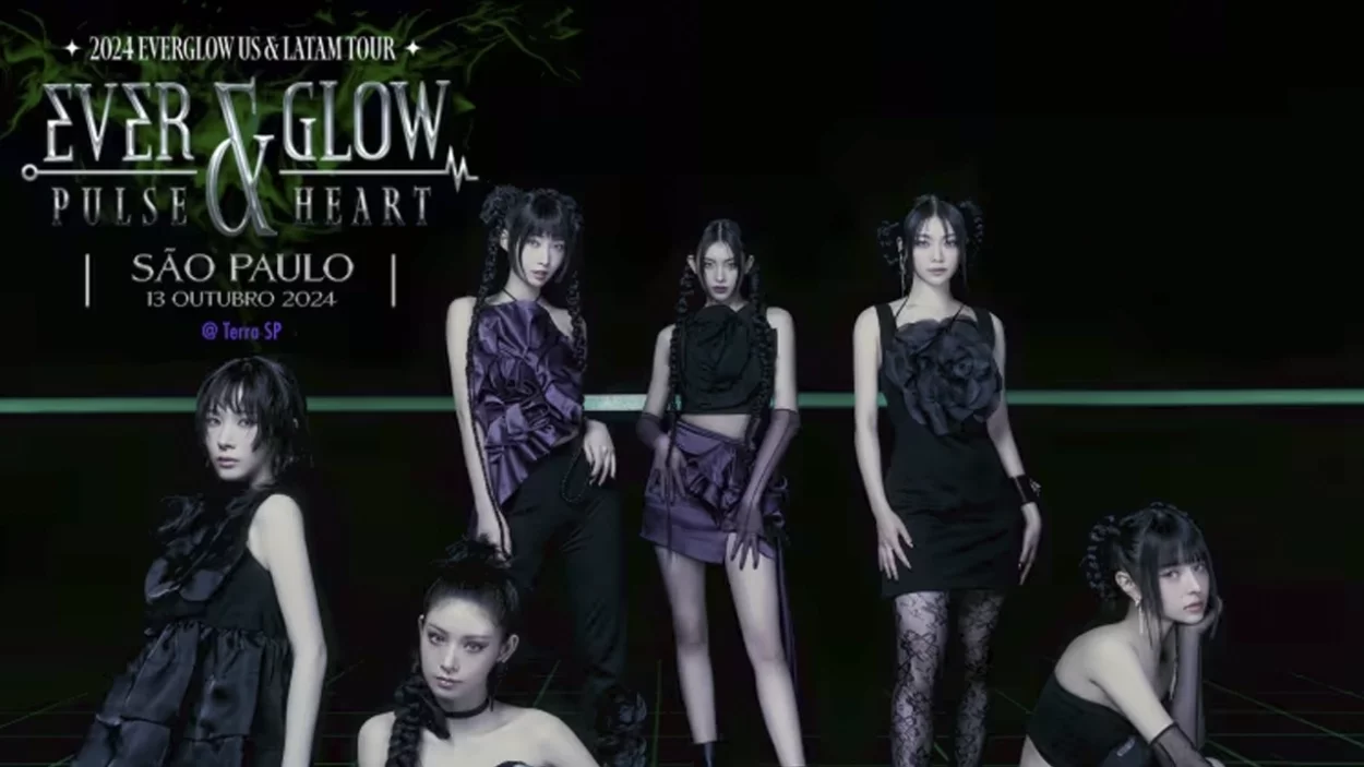 O grupo de k-pop EVERGLOW se apresentará em São Paulo neste domingo (13), na casa de shows Terra SP. Será a 1ª vez do grupo no Brasil.