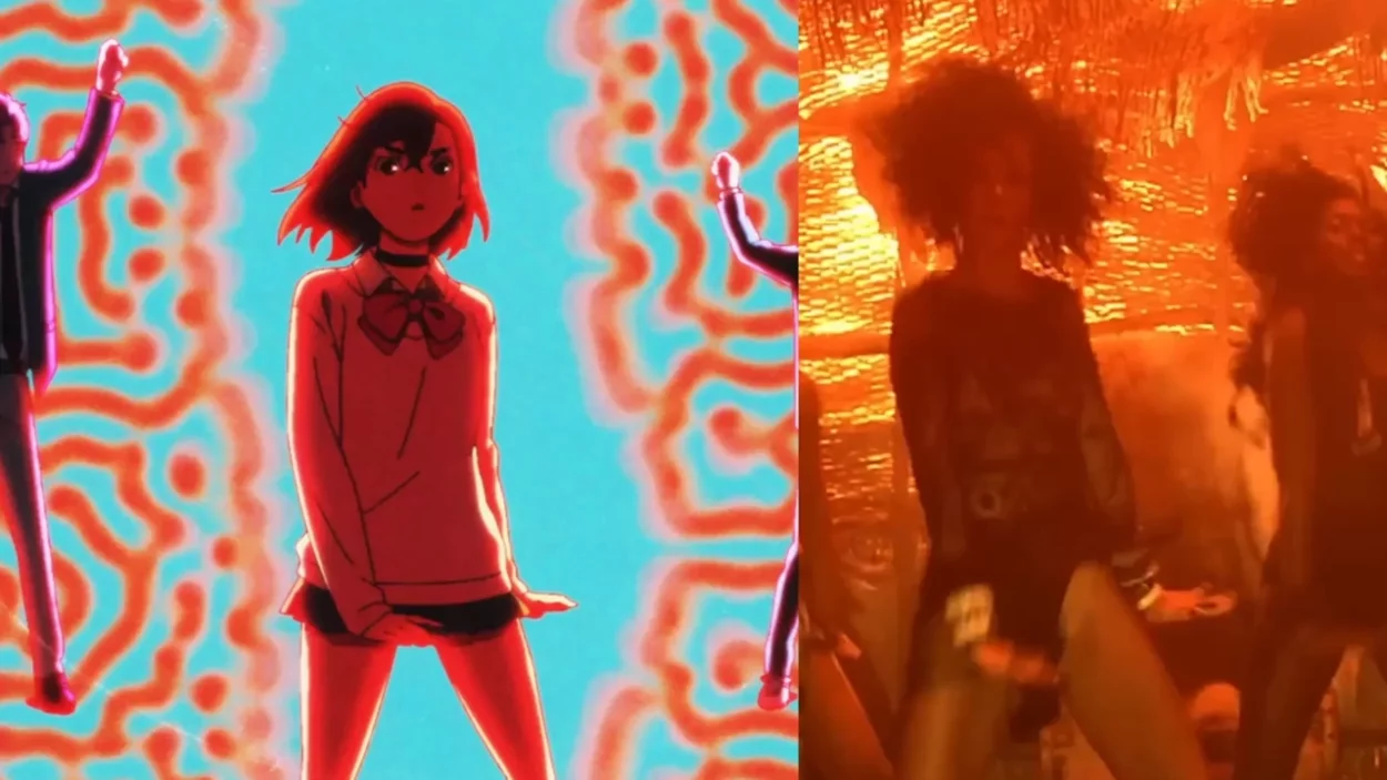 O anime Dandadan surpreende fãs com homenagem a Rihanna; abertura mostra Momo imitando a coreografia de Where Have You Been.