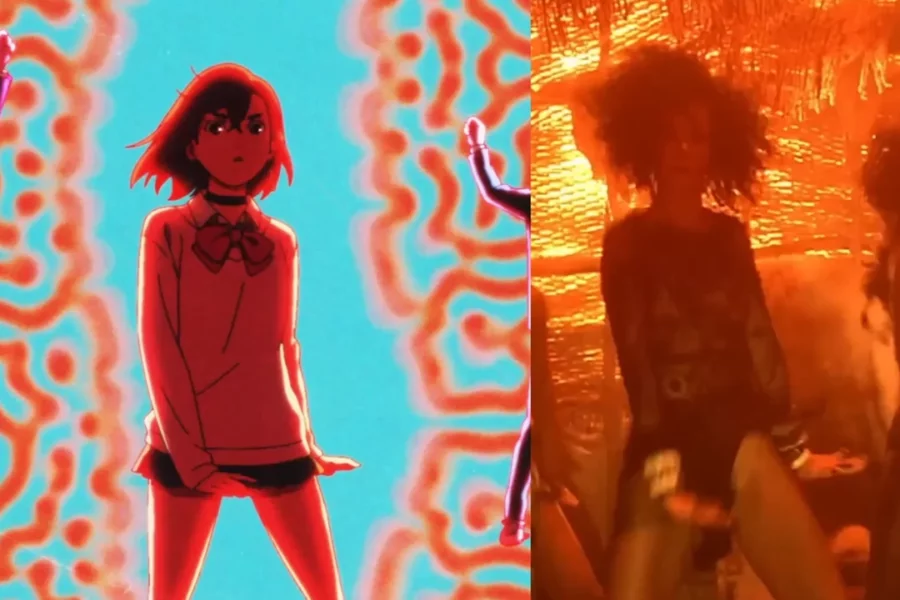 O anime Dandadan surpreende fãs com homenagem a Rihanna; abertura mostra Momo imitando a coreografia de Where Have You Been.