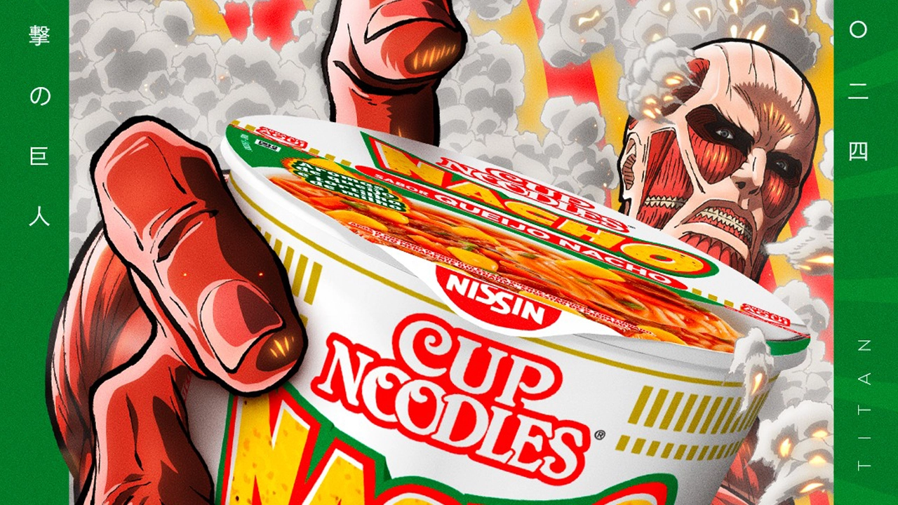 A NISSIN FOODS DO BRASIL participa da CCXP 2024 com atrações temáticas e colaboração especial com o anime Attack on Titan.