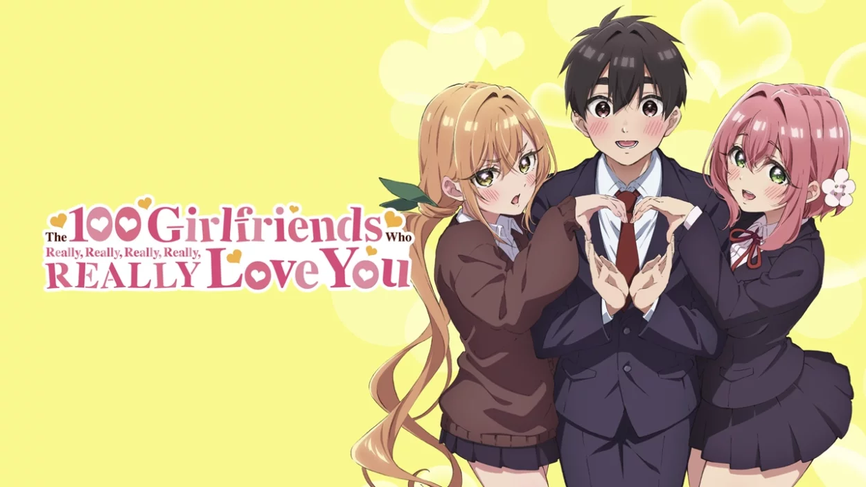 Foi divulgado um novo trailer da segunda temporada da adaptação para anime do mangá 100 Girlfriends Who Really Love You.