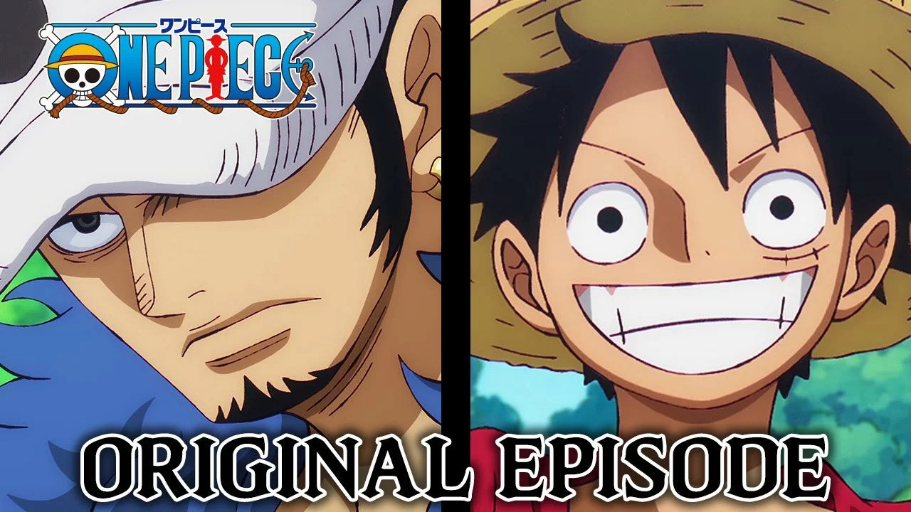 O canal oficial do YouTube de One Piece começou a transmitir, no domingo, um episódio original de cinco minutos com Luffy e Trafalgar Law.