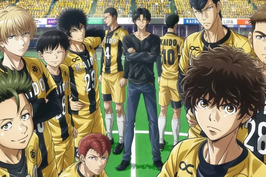 Através de uma imagem promocional, foi confirmada a segunda temporada da adaptação para anime do mangá Ao Ashi (Aoashi).