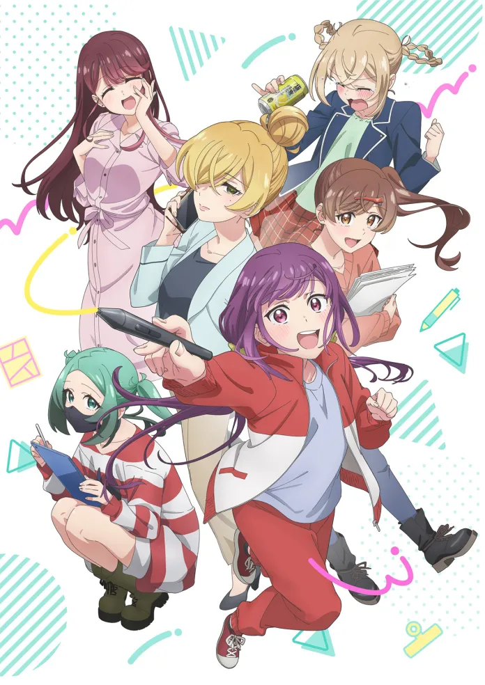 Foi divulgado um trailer da adaptação para série anime do mangá A Mangaka's Weirdly Wonderful Workplace de Kuzushiro.
