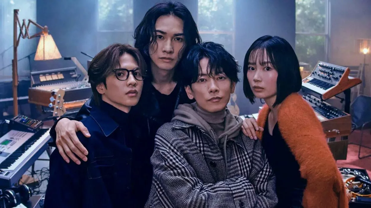 Coração de Vidro chegou à Netflix com trilha sonora original da banda fictícia TENBLANK, com Yojiro Noda e grandes músicos japoneses.