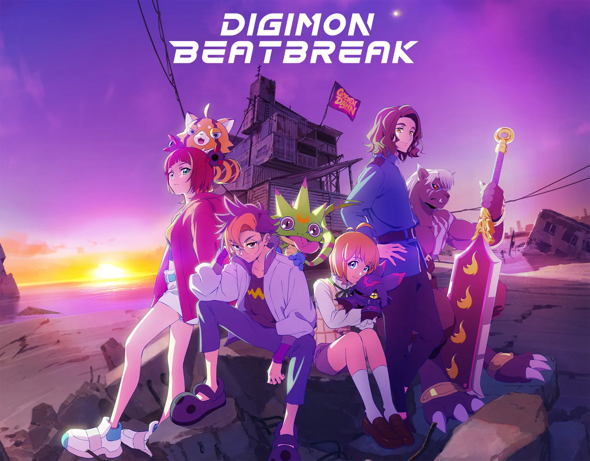 Através de um trailer, foi revelado que o anime Digimon Beatbreak, da Toei Animation, vai estrear dia 5 de outubro de 2025.
