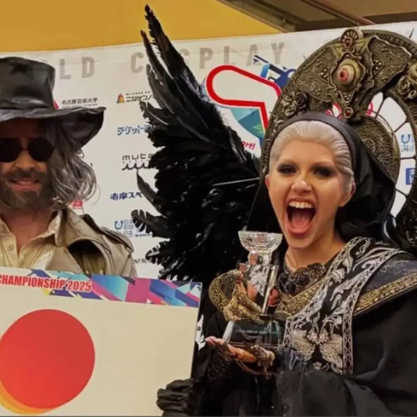 Cosplayers brasileiros ficam em 3º lugar no World Cosplay Summit 2025 com performance de Resident Evil Village.