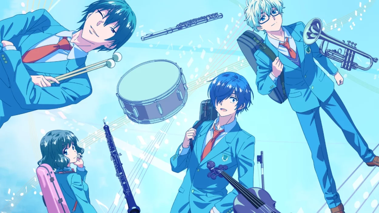 O site oficial da adaptação para anime do mangá Ao No Orchestra (Blue Orchestra) de Makoto Akui, divulgou novo trailer da segunda temporada.