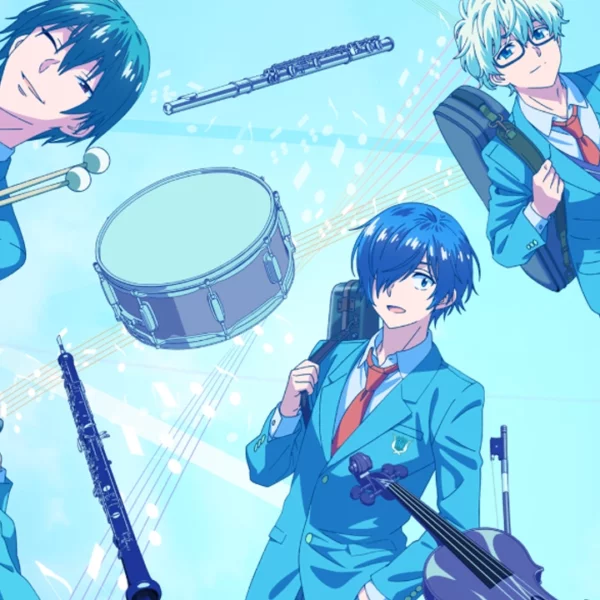 O site oficial da adaptação para anime do mangá Ao No Orchestra (Blue Orchestra) de Makoto Akui, divulgou novo trailer da segunda temporada.