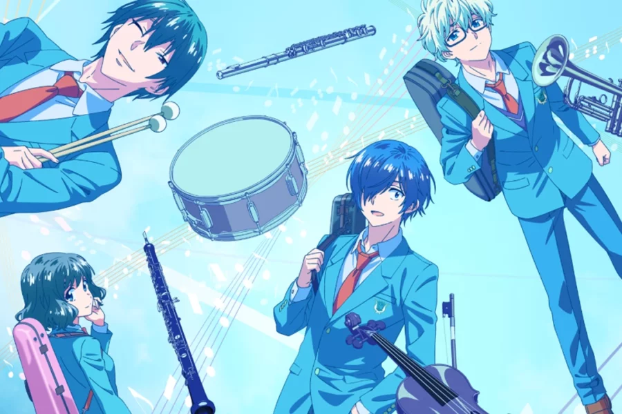 O site oficial da adaptação para anime do mangá Ao No Orchestra (Blue Orchestra) de Makoto Akui, divulgou novo trailer da segunda temporada.