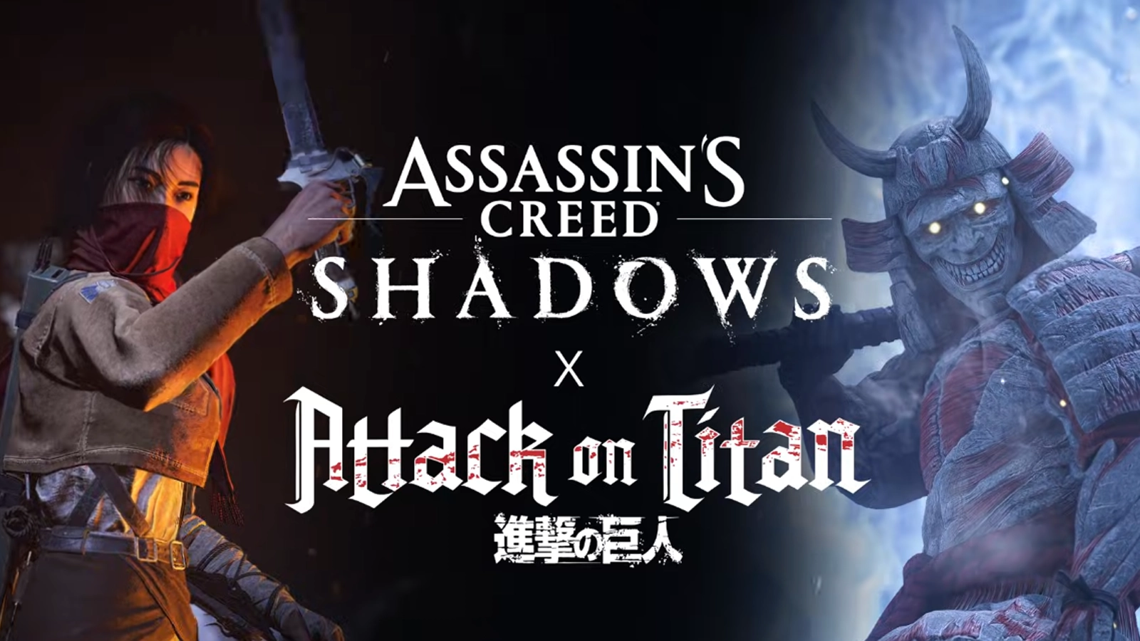 Assassin's Creed Shadows lança evento de Attack on Titan com missão gratuita, itens temáticos e conteúdos extras até 22 de dezembro.