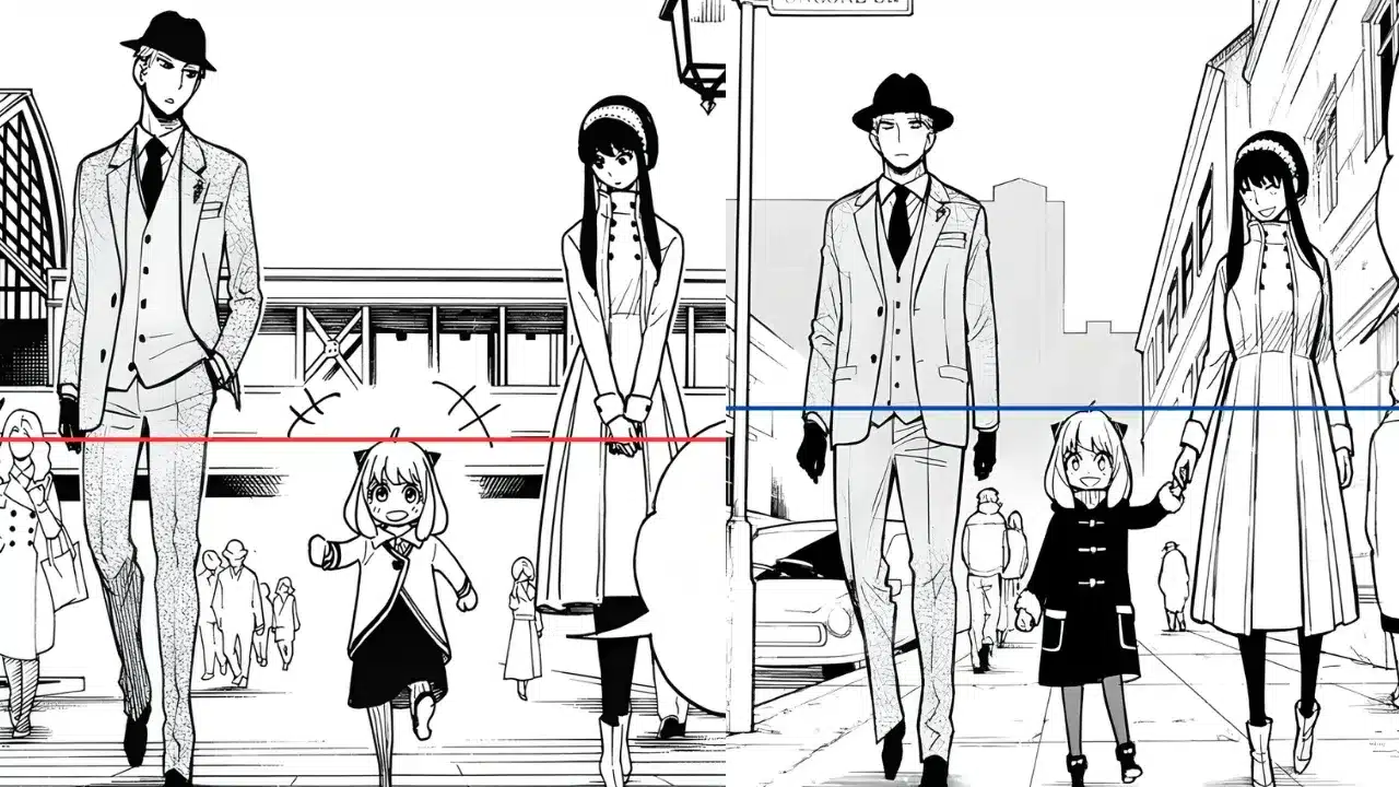 Comparação de imagens de Spy x Family mostra crescimento de Anya e revela como Loid e Yor evoluíram emocionalmente como família.