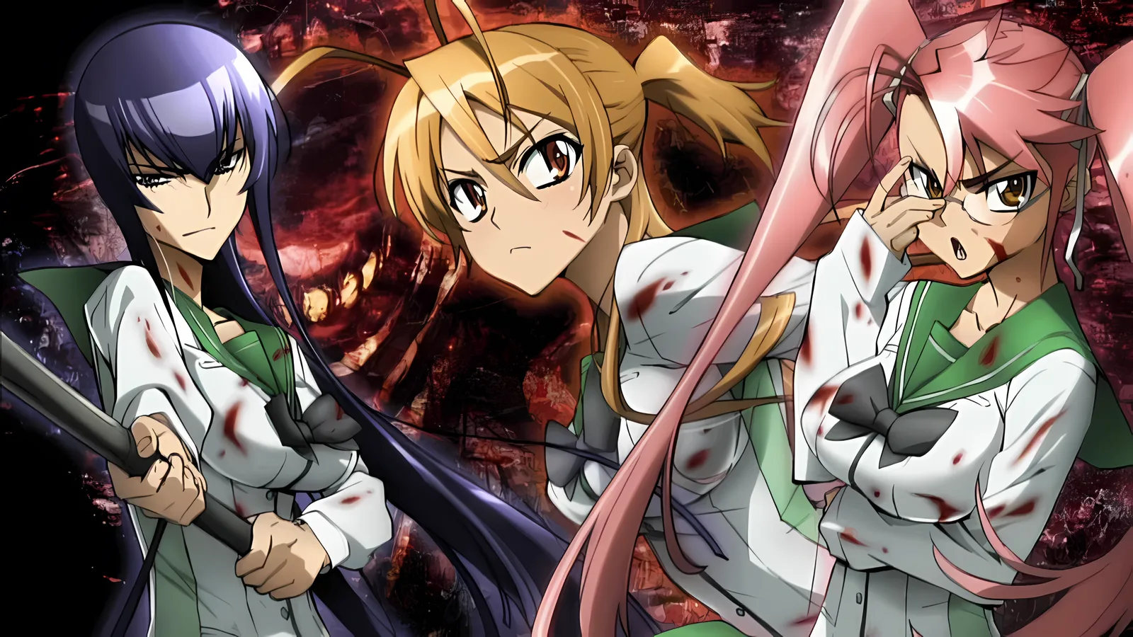 Personagens principais de Highschool of the Dead